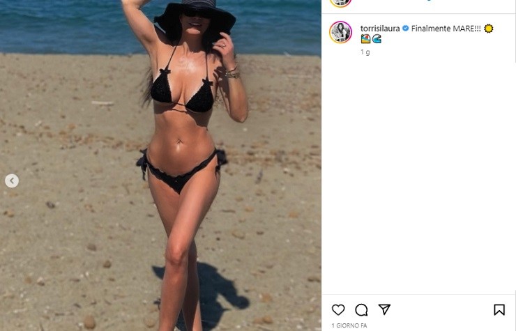 Laura Torrisi fisico bikini